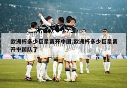 欧洲杯多少巨星离开中国,欧洲杯多少巨星离开中国队了